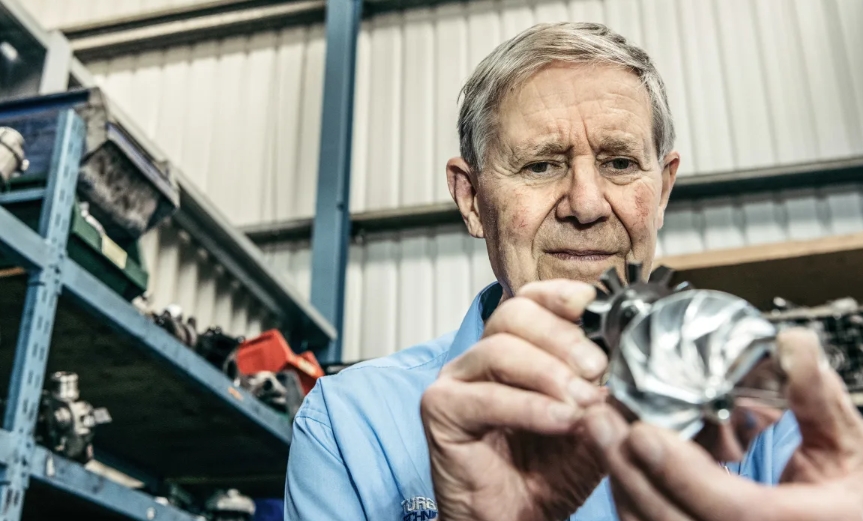 Geoff Kershaw, turbocharging pioneer